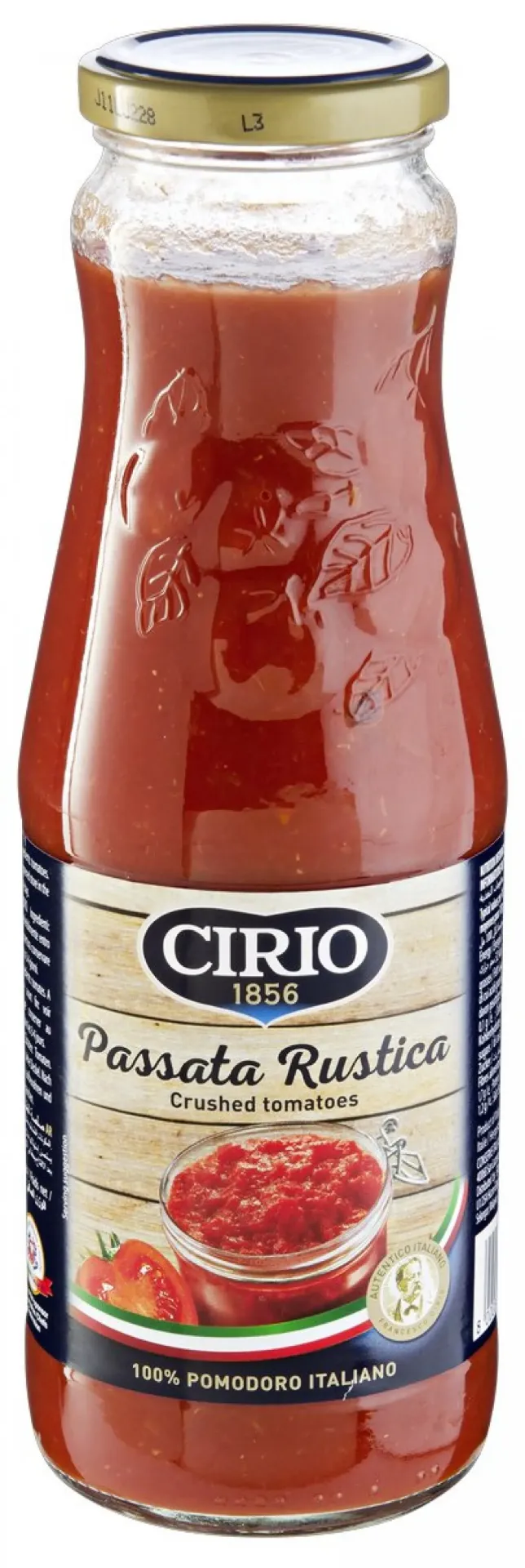 CIRIO PASSATA RUSTICA 680 GR X12