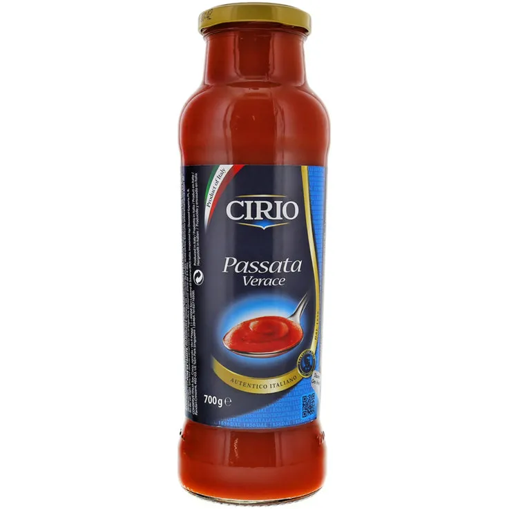 CIRIO PASSATA VERACE 700 GR X 6