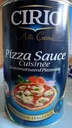 CIRIO PIZZA SAUCE CUISINEE 4100 GR
