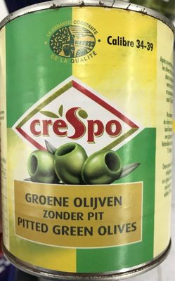 CRESPO OLIVES VERTES DENOYAUTEES 34/39 800 GR X 6