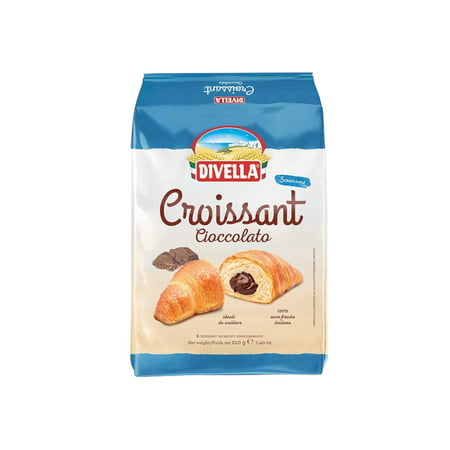 DIVELLA CROISSANT CHOCOLAT 210 GR X 8