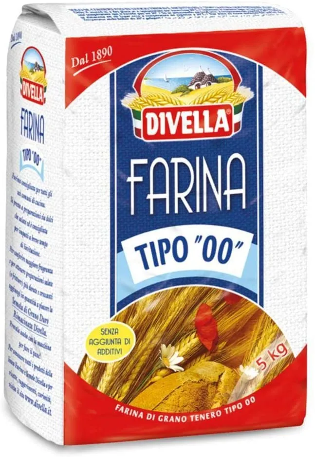 DIVELLA FARINE 00 GRANO TENERO 5 KG