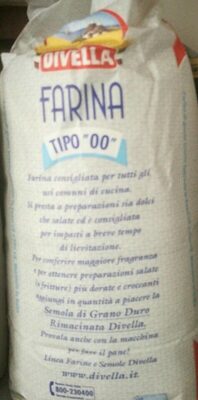 DIVELLA FARINE 00 GRANO TENERO 5 KG