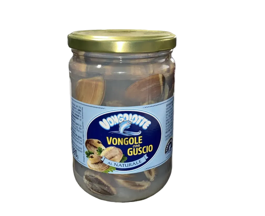 I BUCANIERI VONGOLOTTE VONGOLE CON GUSCIO NATURALE 700 GR