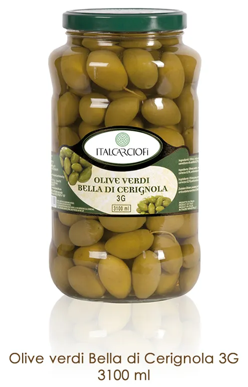 OLIVE VERDI BELLA DI CERIGNOLA 2800 ML