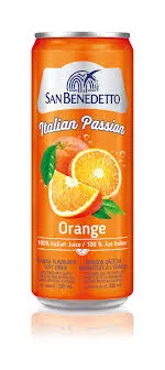 SAN BENEDETTO ORANGE CANETTE 330 ML X 24