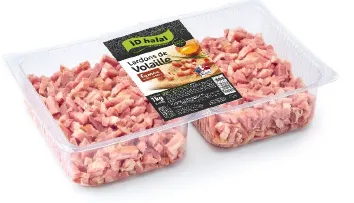ID HALAL LARDONS DE VOLAILLE 1 KG