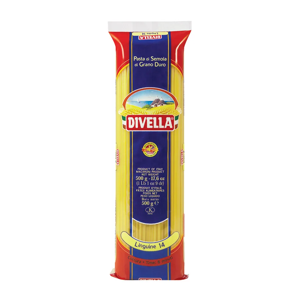 DIVELLA N 14 LINGUINE 500 GR X 36
