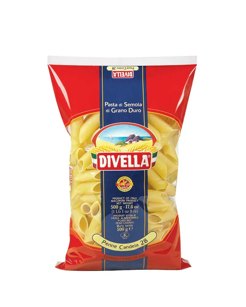 DIVELLA N 23 PENNE MEZZANI RIGATE 500 GR X 24