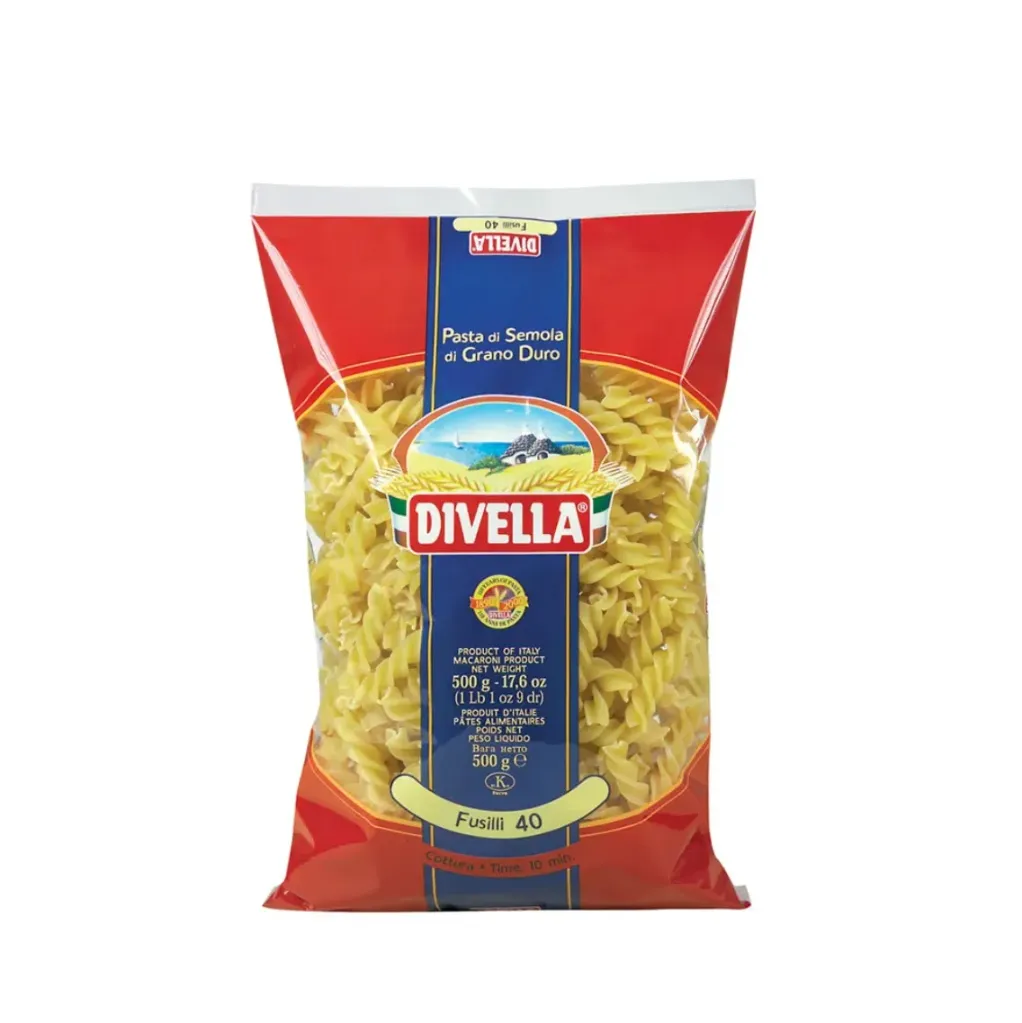 DIVELLA N 40 FUSILLI 500 GR X 24