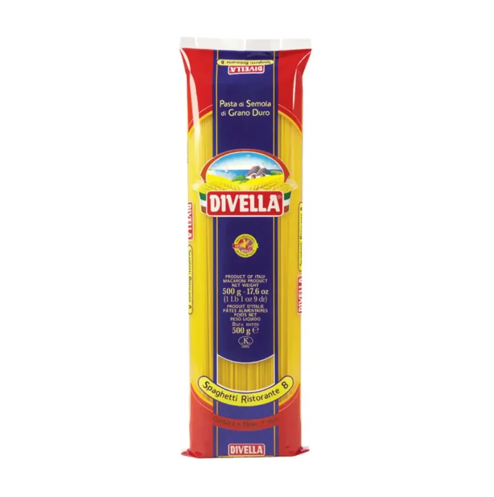 DIVELLA N 8 SPAGHETTI RISTORANTE 500 GR X 36