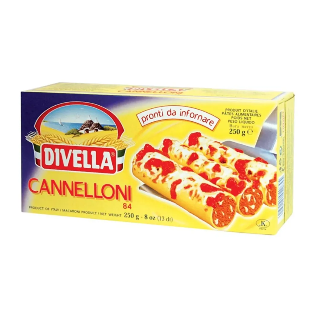 DIVELLA N 84 CANNELLONI 250 GR X 24