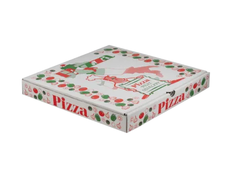 [NEW YORK] BOITE A PIZZA NEW YORK DOUBLE KRAFT 33 x 33 x 4 CM