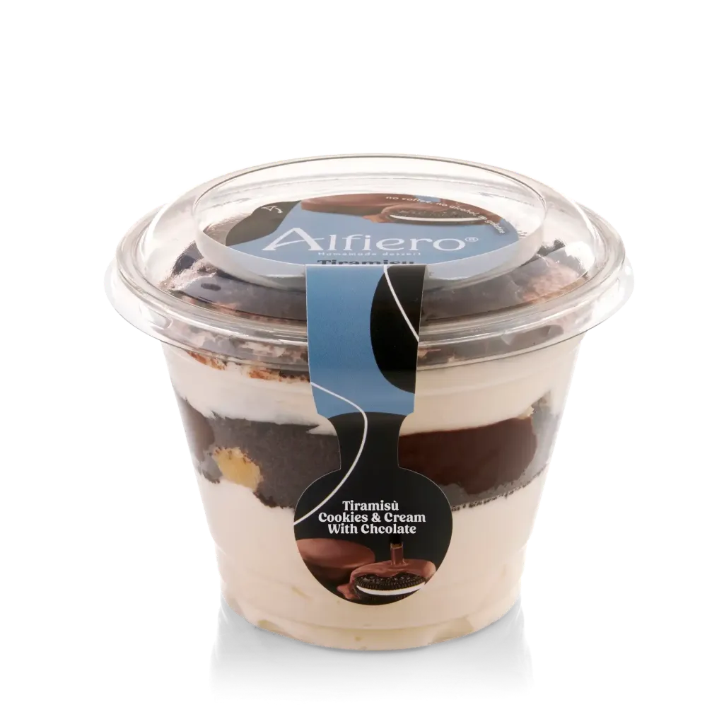 [AL125] TIRAMISU COOKIES & CREAM 12X100 GR ALFIERO