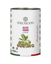 [8028695020464] ITALCARC OLIVES VERTES RONDELLES 4250ML