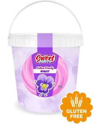 [046325] SWEET PARTY BARBE A PAPA VIOLETTE 40GR