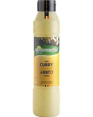 [084963] VANDEMOORTELE SAUCE CURRY TUBE 1L