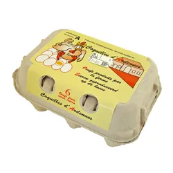[79016] OEUFS COQUILLE SOL 'L' BRUNS X6