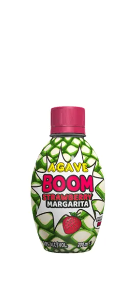 Agave Boom Strawberry Margarita 13.9° 0.2L