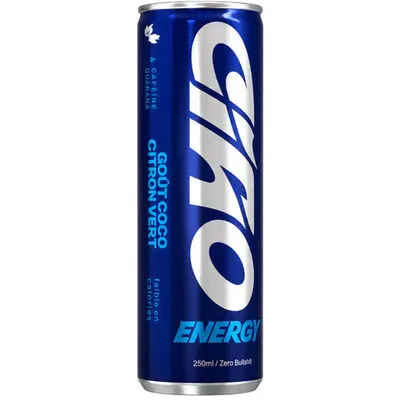 CIAO ENERGY DRINK CITRON VERT NOIX DE COCO CANS 25CL