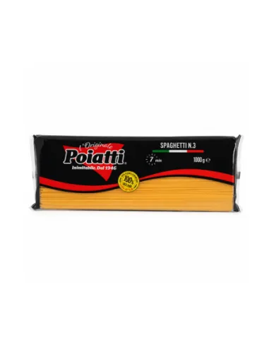 [8007066010037] POIATTI N 3 SPAGHETTI 1KG X 12