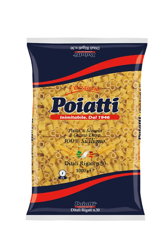 POIATTI N 30 DITALI RIGATI 1KG