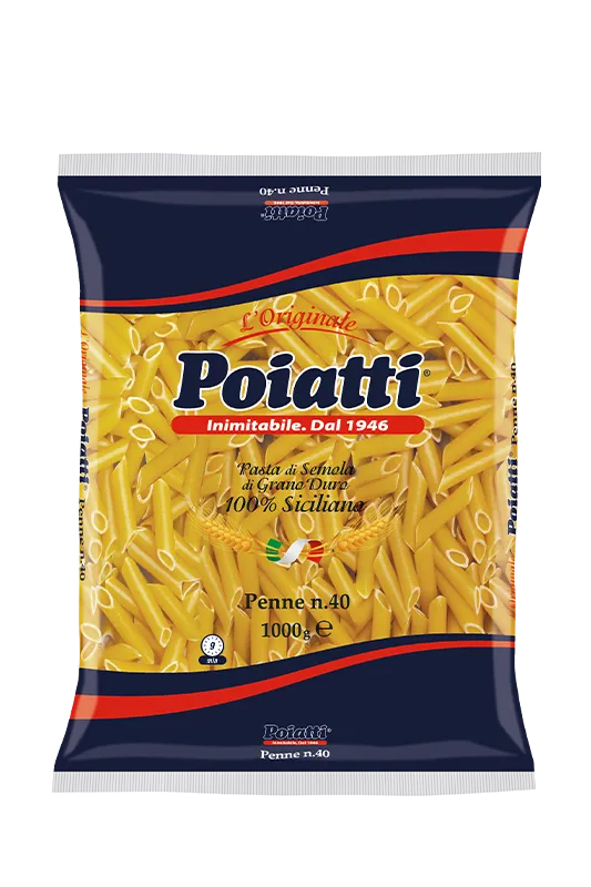 POIATTI N 40 PENNE LISCE 1KG