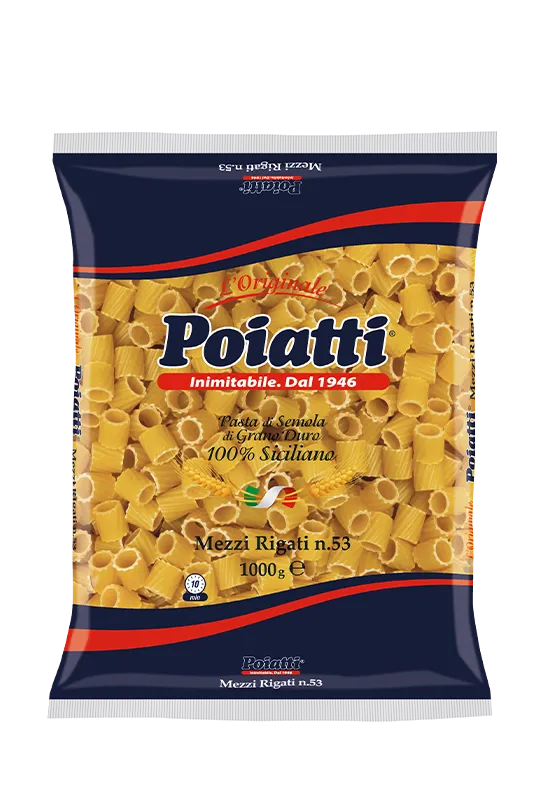 POIATTI N 53 MEZZI RIGATI 1KG