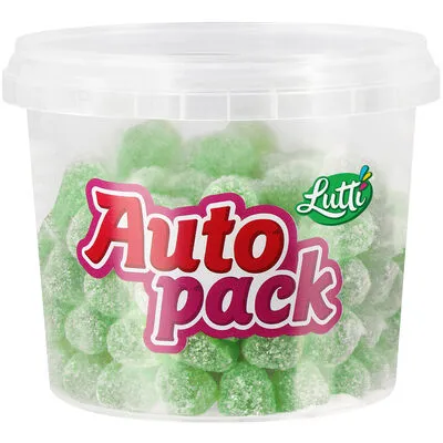 [028521] LUTTI AUTOPACK GOMMES VERTES 200GR X 12