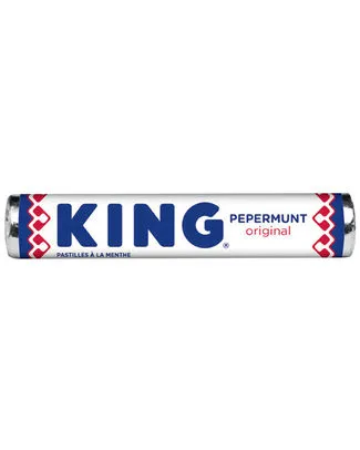 [025830] KING PEPPERMINT ROULEAUX SINGLE 44GR
