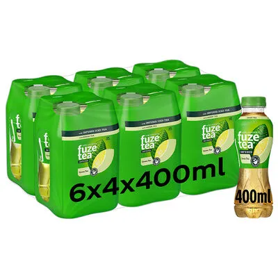 [052916] FUZE TEA GREEN TEA PET 40CL 4-PACK X 24