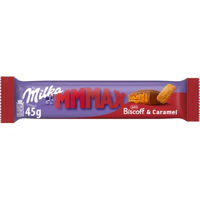 [010643] MILKA BARRES DE CHOCOLAT MMMAX BISCOFF 45GR