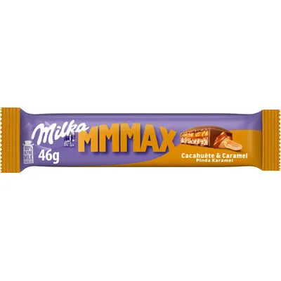 [010642] MILKA BARRES DE CHOCOLAT MMMAX PEANUT CARAMEL 46GR
