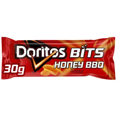 [044365] DORITOS CHIPS BITS TWISTIES HONEY BBQ 30GR X 25