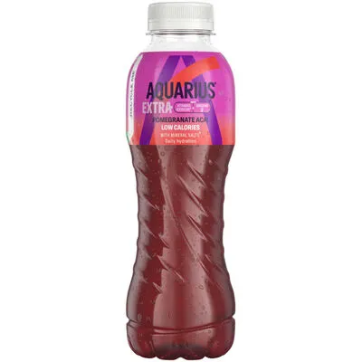 [051064] AQUARIUS EXTRA POMEGRANATE ACAI PET 50CL X 24