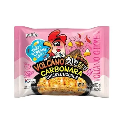 [085218] PALDO NOUILLES VOLCANO CARBONARA CHICKEN SACHET 130GR X 32