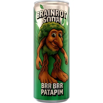 [054165] BRAINROT SODA BRR BRR PATAPIM CANS 25CL X 24