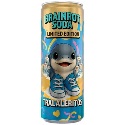 [054169] BRAINROT SODA TRALALERITOS CANS 25CL X 24