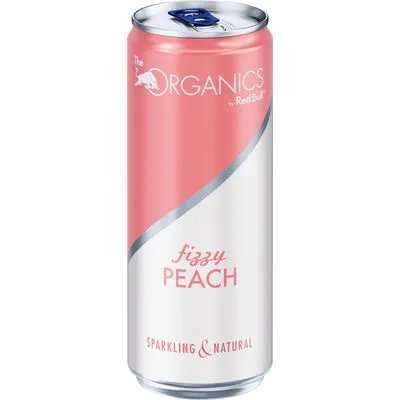 [054154] RED BULL ORGANICS FIZZZ PEACH CANS 33CL X 24