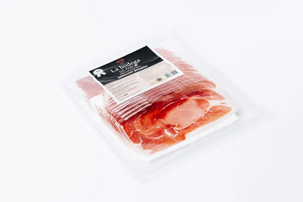 JAMBON SERRANO BODEGA TRANCHE AVEC INTERCALAIRES 500GR