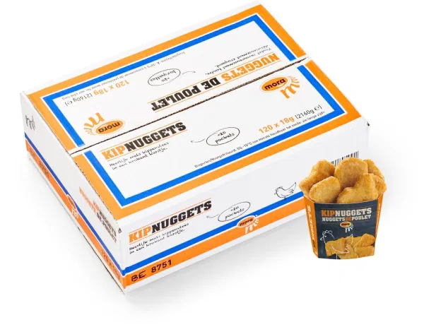 NUGGETS DE POOULET 20 X 6 X 18G MORA