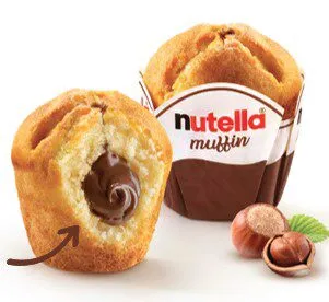 FERRERO MUFFIN NUTELLA FOURRÉ 48 X 86G
