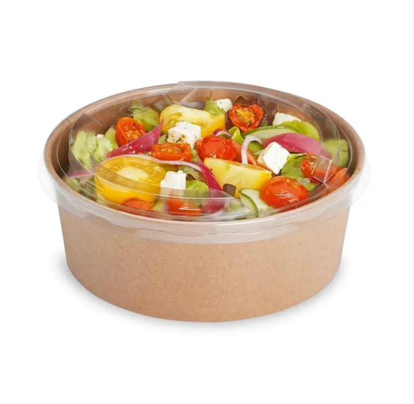 [SZ1000A BOITE SALADE 1000 CC] Boîte à salade 1000 cc X 25 PCS + 25 couvercles