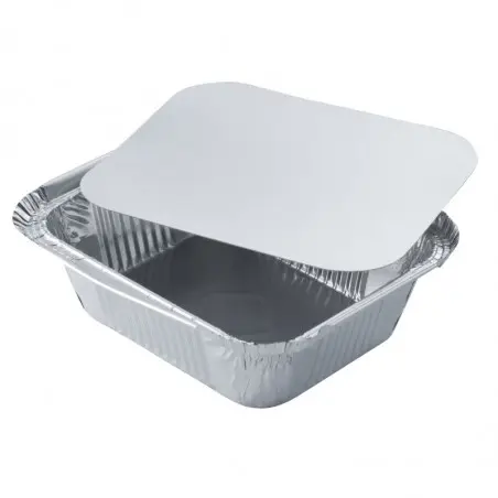 [6052A BARQUETTE ALU 845 L] Barquette aluminium 845 L (911 L) (EP) – 100 pcs / carton