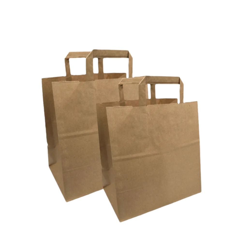 Sac papier brun kraft 22x10x30 – 250 pcs / carton