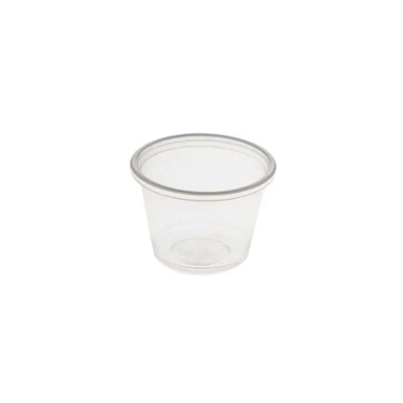 [SD100 POT SAUCE 30 CC] Pot sauce plastique + couvercle 30 cc – 500 pcs / carton