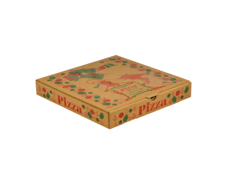 [FR33 BOITE PIZZA 33] BOITE A PIZZA FRANCE 33 x 33 x 4 CM