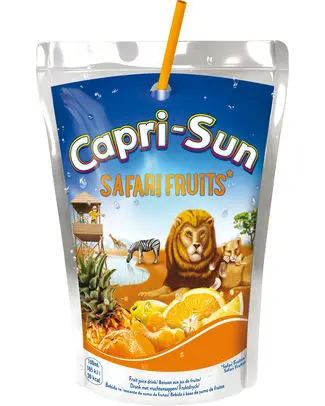 [052401 CAPRI SUN SAFARI] CAPRI-SUN SAFARI FRUITS POUCH 20CL - 10-Pack