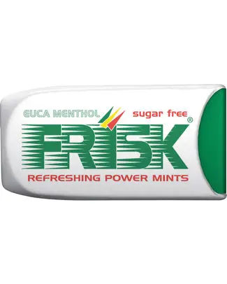 [025481 FRISK EUCALYPTUS] FRISK EUCALYPTUS MENTHOL TABS VERT 40P (12-Packà