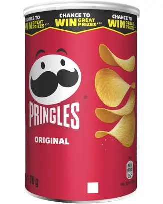 PRINGLES ORIGINAL CHIPS 70GR (12-Pack)